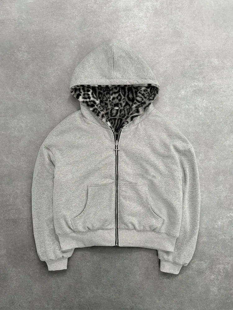 Moonlit + Nightkissed Leopard Hoodie